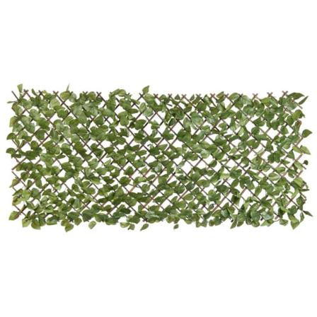 Nature Trädgårdsspaljé Med Lagerblad 90x180 Cm Grön Multifärg