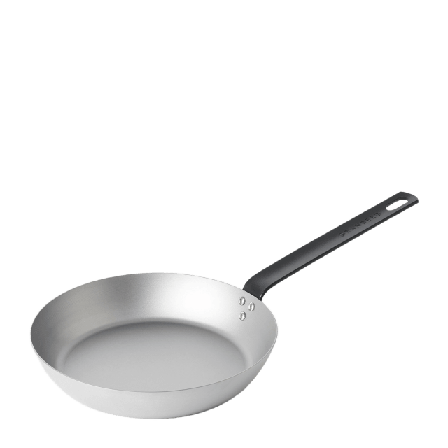 GRANBERG Stekpanna kolstål 24 cm Kök & matlagning Grå ONESIZE