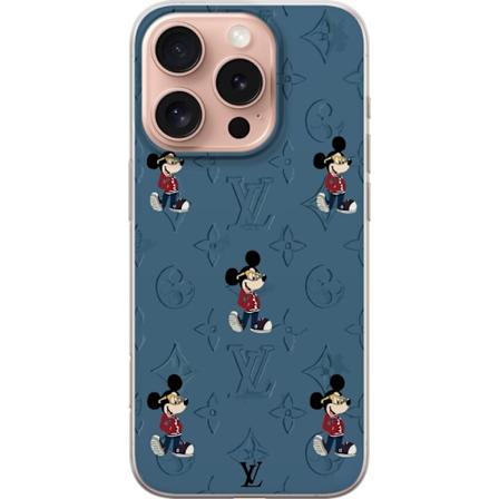 Apple iPhone 16 Pro Gjennomsiktig deksel Musse Pinn LV