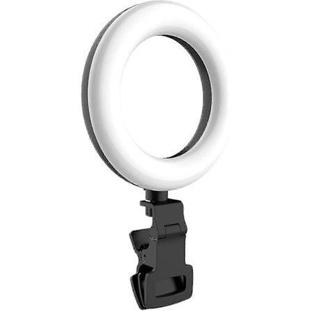 Usb Mini Rengasvalo, Valokuvausvalo, Kokousvalaisinsarja, 5 Värillä Ja 10 Kirkkaustasolla, Klipsi Askarteluun, Yövalo, Meikki