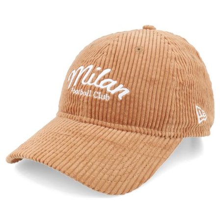 New Era - Beige unconstructed Keps - Chunky Corduroy 9TWENTY Camel Dad Cap @ Hatstore