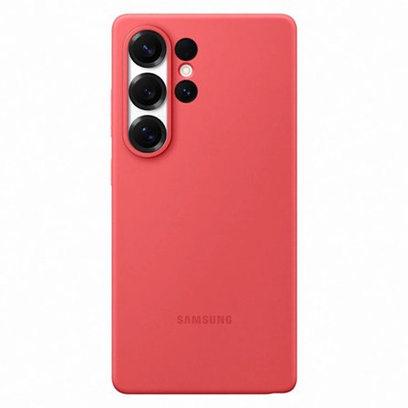 Mobilskal till Samsung Galaxy S25 Ultra Silicone - Röd