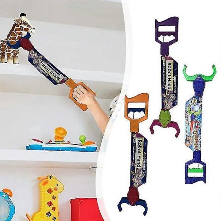 Interaktivt Leketøy Griperrobot Hånd Griperrobotarm Rekkevidde Gripeklo Gripeleke For Barn Hånd-Øye Koordinasjon Lek Moro Grønn