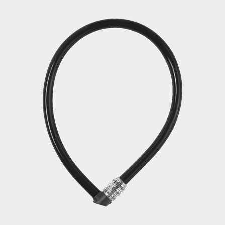 Antivol câble à code / cadenas à combinaison ABUS 3406C, 55 cm, Ø6 mm, noir