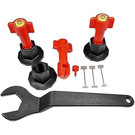 75 st set platta keramiska nivå kilar för väggplattor distansplattor kakelutjämningssystem nivå locator distanser