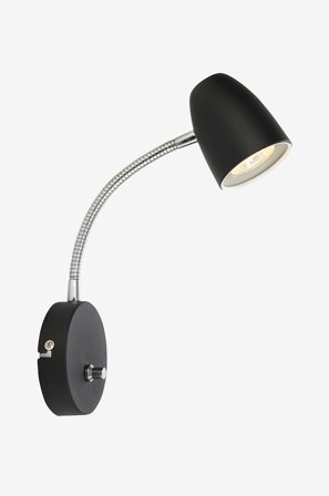 Aneta Lighting - Vegglampe Sandnes - Svart - Vegglamper - Fra Homeroom