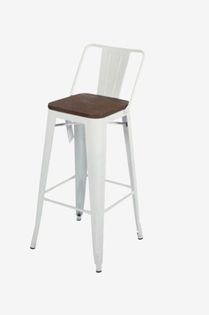 NORDFORM - I Frankrike Barstol 2-pack - Vit - Barstolar & pallar - Från Homeroom