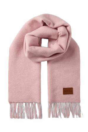 Wera Halsduk i ull FRANCA Halsdukar & scarves Rosa ONESIZE