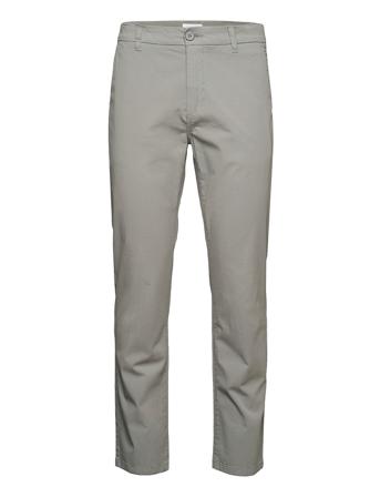 Chuck Regular Chino Poplin Pant - G Chinos Bukser Grå Knowledge Cotton Apparel