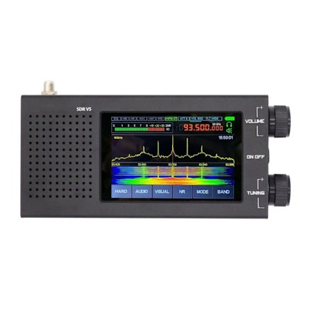 Malachite Radio Receiver DSP SDR 1.10d 3.5'' LCD med högkapacitetsbatteri