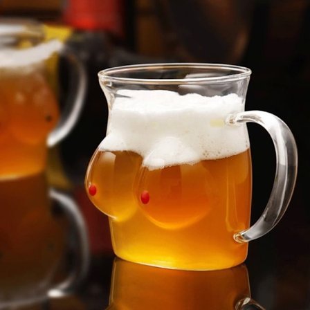 Creative Body Shape Glass Cup Glass Wine Cup Sexy Lady Shape