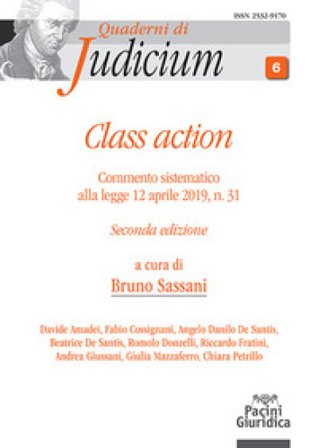 Class action. Commento sistematico alla legge 12 aprile 2019, n. 31. Ediz. ampliata
