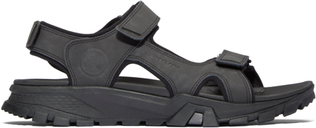 Timberland Mens Lincoln Peak 2 Strap Sandal Jet Black