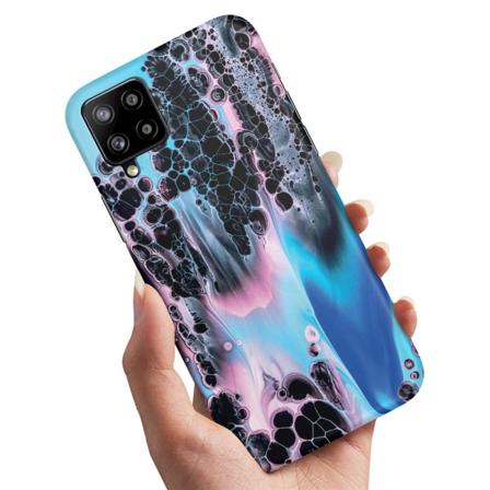 Samsung Galaxy A12 - Skal/Mobilskal Marmor multifärg