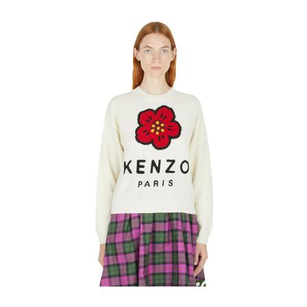 Kenzo, Knitwear Biały, Kobieta, Rozmiar: S