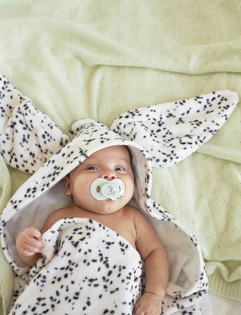 Elodie Details Pacifier - Darling Dalmatians - Green - 3 m