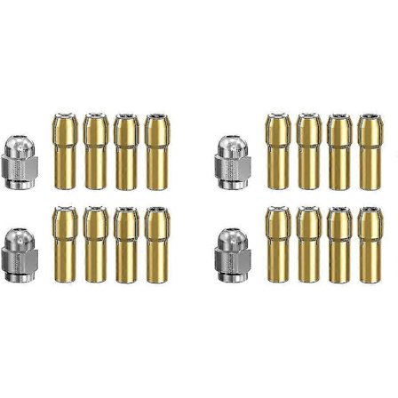 10 st Brass-kolvar för Dremel, ersättning 4485 Snabbväxling Rotationsverktyg