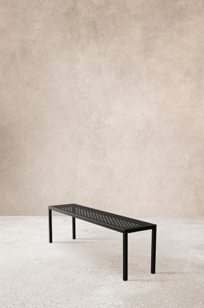 Jotex - Benk - 150 Cm Svart - NÄS - Kjøp Hagesofaer & hagebenker hos Jotex