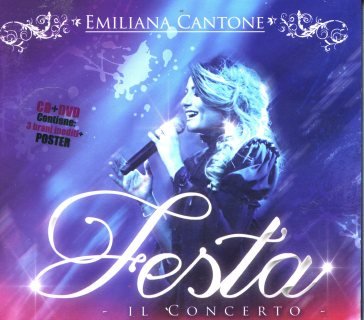 Festa il concerto (cd+dvd+poster) CANTONE EMILIANA