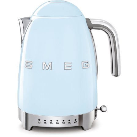 Smeg Vattenkokare 1,7 l Variabel Temperatur Pastellblå | Köksmaskiner > Vattenkokare | Bagaren och Kocken