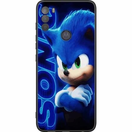 Motorola Moto G50 Svart Skal Sonic The Hedgehog