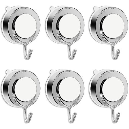 Sugkoppskrokar för badrum, toaletter och kök; handdukskrokar