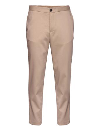 Slhslimtape-Dann Flex Ank Pants Chinos Bukser Beige Selected Homme