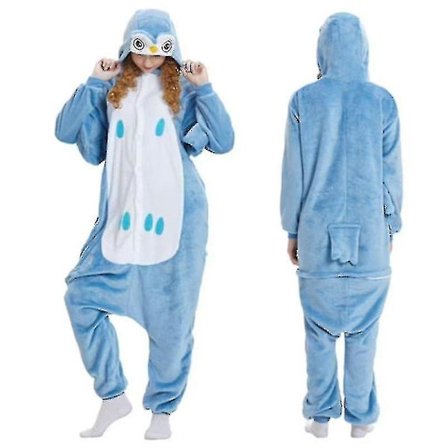 Unisex Voksen Kigurumi Dyrekarakter Kostyme Onesie Pyjamas Onepiece