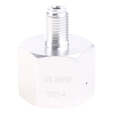 CO2 Sylinder Refill Adapter Omformer Soda Stream flaske TR21x4 til Mini Co2