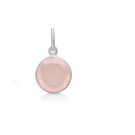 Frk. Lisberg, Cat pendant rosa chalcedon silver Roze, Dames, Maat:ONE Size