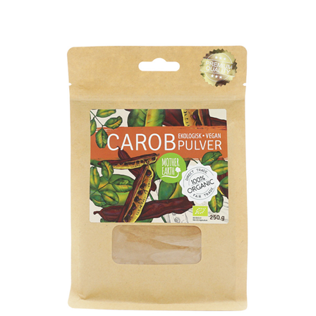 Mother Earth Carob pulver Økologisk 250 g