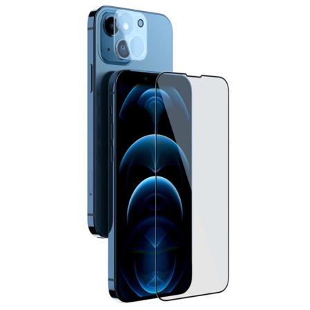 Iphone 14 Nillkin 2 I 1 Härdat Glas + Kamera-skärmskydd Transparent