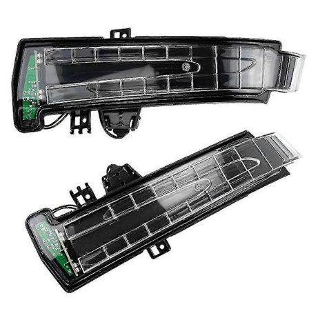 Bilmarkering Blinkers LED-ljus Indikator Sidospegel A2129067401, A2129067501 för W204 C204 W212