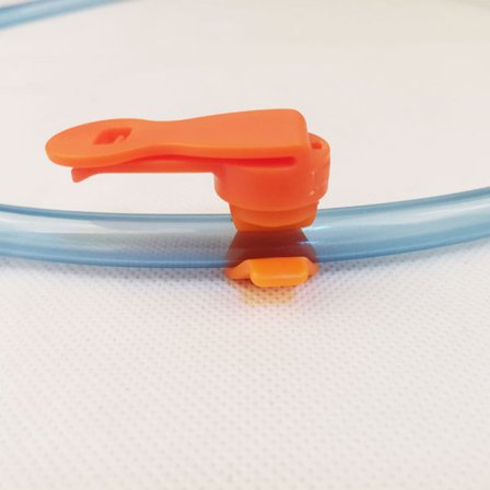 2 stk sykkel sports vannflaske vannrør magnetklipsholder vannrørsklips oransje