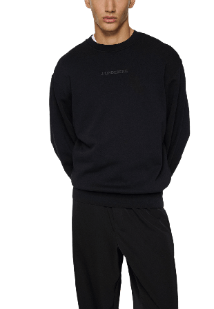 J.Lindeberg Callan Crew Neck Tröjor Herr Svart S
