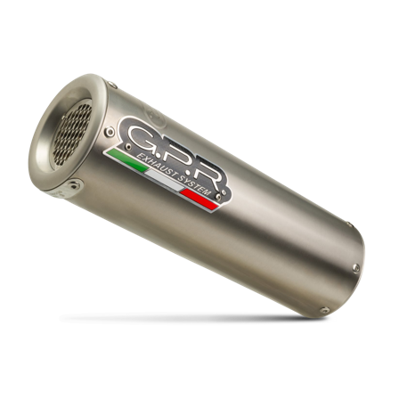 Tłumik G.P.R. M3 Natural Slip-On Tytanowy - Honda CMX 500 Rebel S 2021-2024