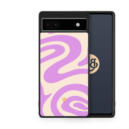 Bjornberry Skal Google Pixel 6a - Lila 70-tal
