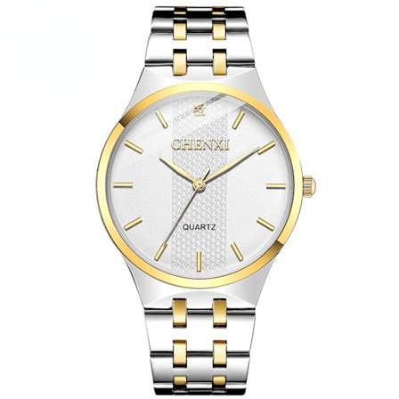 Klokker for kvinner, Ins Style, Ny Enkel Casual Ultratynn Kvarts Vanntett Par Klokker