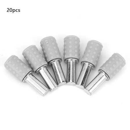 Hyllkonsoler i metall för skåphyllor 20-pack