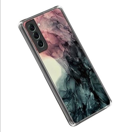 SKALO Samsung S23 Plus Marmor TPU-skal - Motiv 3 multifärg