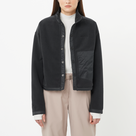 Salomon - Střední vrstvy Oblečení Chroma Fleece Cardigan W - Deep Black