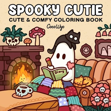 Spooky Cutie Fargeleggingsbok Paperback. Spooky cutie fargeleggingsbok paperback
