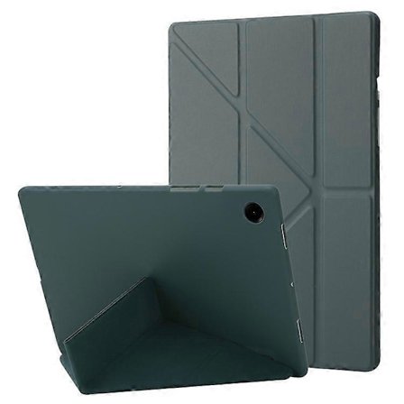 Läder + Silikonfodral Kompatibelt med Samsung Galaxy Tab A9+