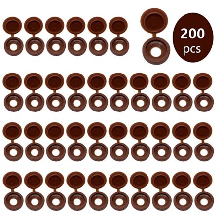 200 kpl saranoidut cover suljinruuvit suojukset