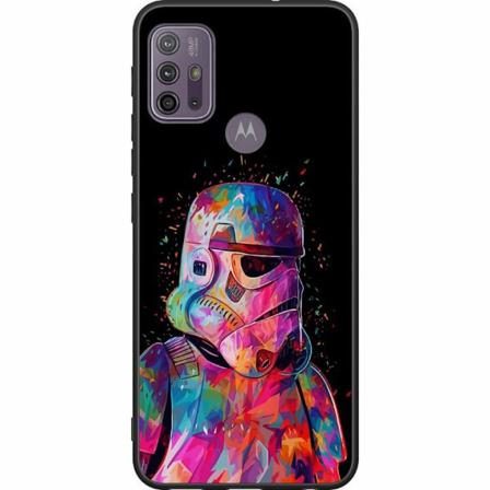 Motorola Moto G10 Svart Skal Star Wars Stormtrooper