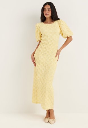 YAS - Yasmiamaja 2/4 LONG DRESS - Anise Flower