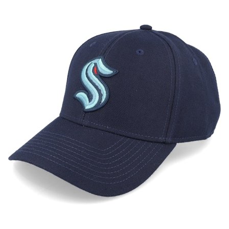 American Needle - NHL Blau Adjustable Cap - Seattle Kraken Stadium Navy Adjustable @ Hatstore