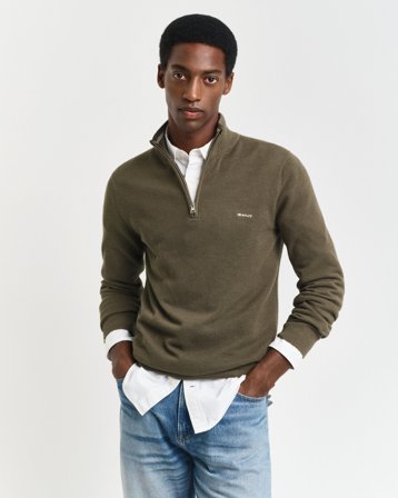GANT Herren Troyer aus Baumwoll-Piqué (4XL)