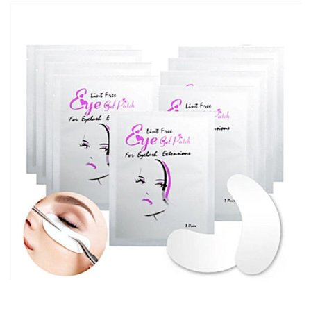 50 par øyelapper, øyeputer, vippeextensions