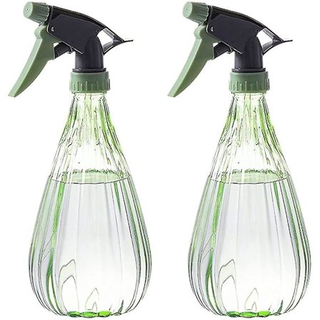600ml Sprayflaske. 2 stk Tomme Sprayflasker Hage Sprayflaske Slitesterk Vann